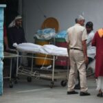 Aftermath of a deadly explosion in the old quarters of