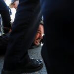 Protest against immigration actions in Chicago