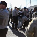 Protest against immigration actions in Chicago