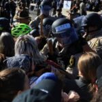 Protest against immigration actions in Chicago