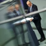 Budget debate at the lower house of parliament Bundestag in