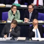 Budget debate at the Bundestag lower house of parliament in