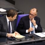 Budget debate at the lower house of parliament Bundestag, in