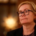 Swedish Ambassador to Poland speaks during an interview in Warsaw