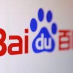 Illustration shows Baidu logo
