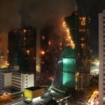 Major fire at Wang Fuk Court housing estate, in Tai