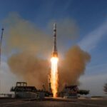 Soyuz MS-28 spacecraft launches for an expedition to the International