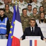 France’s President Emmanuel Macron, unveils a new national military service