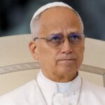 FILE PHOTO: Pope Leo XIV holds a general audience in