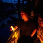 Life under candle light, Thai family survived 48 hours sitting