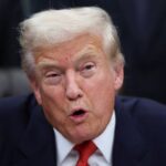 U.S. President Trump at the White House, in Washington, D.C.