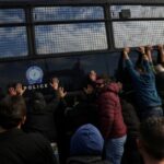 Clashes erupt as Greek farmers protest near Larissa