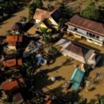 Heavy flooding in southern Thailand