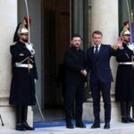 France’s Macron meets Ukraine’s Zelenskiy at the Elysee Palace in