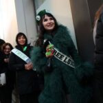 Supporters of Luigi Mangione gather outside Manhattan Criminal Court, in