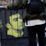 Supporters of Luigi Mangione gather outside Manhattan Criminal Court, in