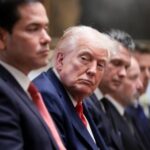 U.S. President Donald Trump attends a cabinet meeting, at the