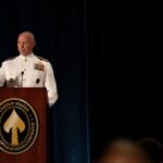U.S. Navy Admiral Frank “Mitch” Bradley, incoming commander, U.S. Special