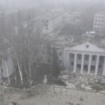 Russian defence ministry shows video of its soldiers in centre