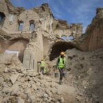 Gaza works on restoring damaged historical sites after two years