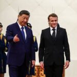 French President Macron visits China