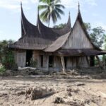 Aftermath of deadly flash floods in Palembayan, Agam regency