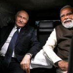 Russian President Vladimir Putin arrives in India