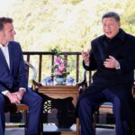 French President Macron visits China