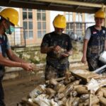 Aftermath of deadly flash flood triggered by heavy rains in