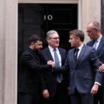 E3 partners France, Germany and Britain meet in London