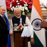 FILE PHOTO: Russian President Vladimir Putin visits India