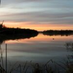 FILE PHOTO: The sun sets over the Rio Grande River
