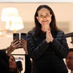 Nobel Peace Prize laureate Maria Corina Machado arrives at Grand