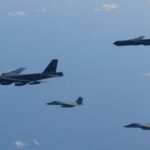 Handout photo shows Japan Air Self-Defense Force’s F-15 fighters hold