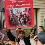 Protest against Tunisian President Kais Saied, in Tunis