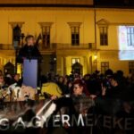 Protest organised by the opposition Tisza party over a juvenile