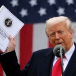 FILE PHOTO: U.S. President Trump delivers remarks on tariffs, at