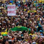 Demonstration against former Brazilian President Jair Bolsonaro’s judicial process in