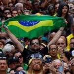 Demonstration against former Brazilian President Jair Bolsonaro’s judicial process in