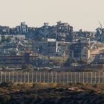 FILE PHOTO: General view of destroyed buildings in North Gaza,