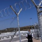 FILE PHOTO: Inauguration of a closed-type migrant camp on the