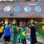 Former Brazilian President Jair Bolsonaro is admitted in Rio Grande