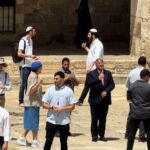 Israeli National Security Minister Itamar Ben-Gvir visits the Al-Aqsa compound,