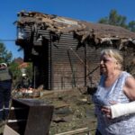 Aftermath of a Russian attack in Zaporizhzhia