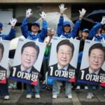 Presidential candidates attend their election campaign rallies