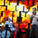 FILE PHOTO: Morten Harket of A-ha perform on stage during