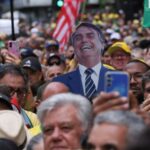 Bolsonaro supporters hold a protest in favor of former president,