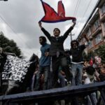 Protest against corruption and government’s decision to block several social