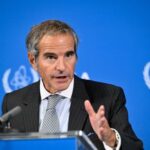 IAEA chief Grossi holds press conference