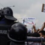 Protest against corruption and government’s decision to block several social